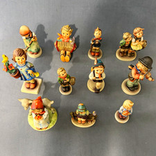 Goebel Hummel M.I. Hummel Porcelain Hand Painted Figurines Lot of 11 picture