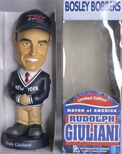 MAYOR Rudy RUDOLPH GIULIANI BOBBLEHEAD Bosley Bobblehead 107th New York Mayor picture