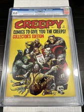 Creepy #1 - CGC 8.0 - First App. Uncle Creepy - Key - Frazetta Art (1964) picture