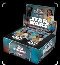 2025 Topps Chrome Star Wars Hobby Box New Sealed picture