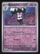 English NM Gothorita 042/086 WHT Reverse Holofoil Pokemon SV: White Flare picture