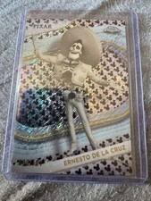 2025 Topps Chrome Disney Ernesto De La Cruz Black White Mickey /101 #73 picture