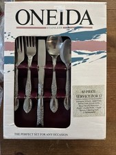 Oneida Carolina 65 Piece Stainless Flatware Set Service for 12 NEW Complete picture
