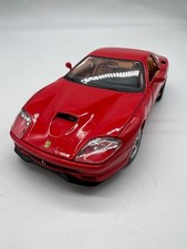 Maisto Ferrari 550 Maranello 1/24 Red Diecast Model Car Used No Box picture