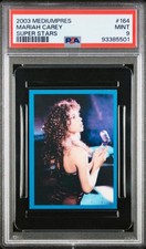 2003 Mediumpres Super Stars #164 MARIAH CAREY PSA 9 Pop 1 highest picture