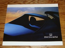 Original 1994 Honda Civic del Sol Deluxe Sales Brochure 94 S Si VTEC picture