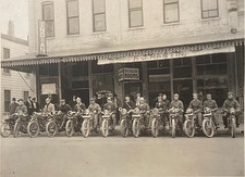 1915 Indian Motorcycle Photo Hamilton Montana Dealer F. O. Martin 10