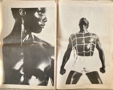 Vintage 1991 Post Mortem Miami Gay Interest Newspaper Arthur Janssen photography picture