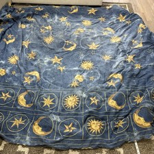 Vintage 90s Springs Celestial Sun Moon Stars Full/Queen Size Comforter picture