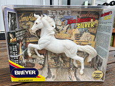 Breyer #574 the Lone Rangers “Silver”Model Horse Hollywood Series with Video picture