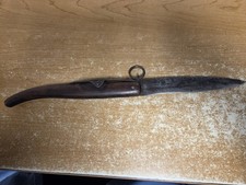 WWI French Trench Knife Double Stamped COUVREUX & BATISSE Couteau A Palme Clasp picture