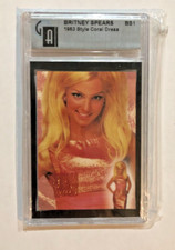 Authentic 2002 Global/DNA+ Britney Spears 1963 Coral Dress Card picture