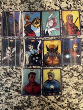 2025 Panini Marvel Anthology Complete Lenticular Insert Set (10 Cards) picture