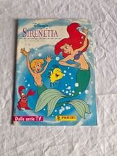 PANINI FIGURINE ALBUM - THE LITTLE MERMAID FROM THE TV SERIES (1994) - PERFECT COMPLETE picture