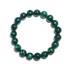 Emerald Bracelet 8mm Natural Stone Chakra Bracelet for Adults picture