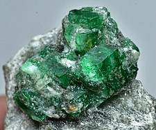 Amazing Unique Tri Emerald Crystal On Matrix From Swat Pakistan  105 Carat picture