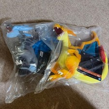 Pokemon Mega Charizard X Y Plush 2 Set Ichiban Kuji A B Prize Bandai Japan picture