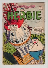 HERBIE LOT of 10 AMERICAN COMICS GROUP 1964-66 CONDITIONS VARY *SEE PHOTOS picture