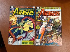 The Avengers Lot 2 w/KEY: VF & Up 1st Cameo Taskmaster #194-195 Marvel 1980 picture