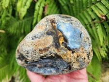 Rare 2-lb Oregon Coast Sard Agate, Rough Brownish-Black Agate, Dark Chalcedony picture