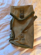 Original WWII US Ammo Carrying Bag  Mahaffey Bros. Tent & Awning Co. 1945 picture