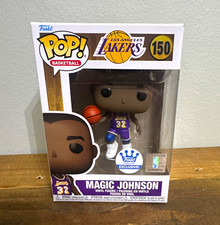 Funko Pop Vinyl Magic Johnson Los Angeles Lakers #150 Funko Excl HW Classics picture