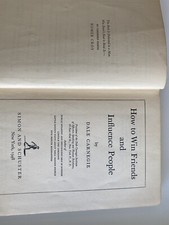 Vintage Dale Carnegie How to Win Friends & Influence People. 1948, 56th printing picture