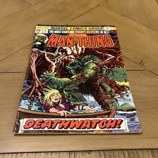1974 MARVEL COMICS THE MAN-THING #9 Low Grade Horror Deathwatch picture