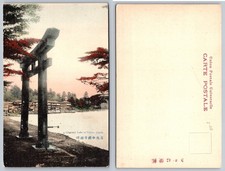 Chuzenji Lake Torii Gate Japan Postcard picture