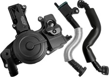 06H103495AB PCV Valve Engine Crankcase Vent Oil Separator Breather Hose 3-Piece picture