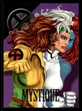 1996 Fleer/SkyBox Marvel Vision #45 Mystique Embossed picture