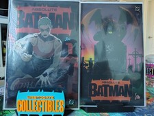 Absolute Batman 22 & 24 Seth Mann Foil Trade Signed Clay Mann COA Set NM picture