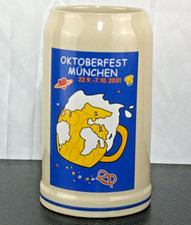 Germany Oktoberfest Munchen 2001 1 Liter beer stein picture