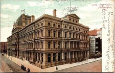 Post Office Philadelphia Pa Wof 1907 Pm Antique Undivided Back Postcard picture