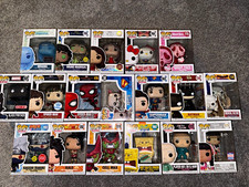 Funko Pop 14-Figure Mixed Lot Exclusive Unopened Spiderman & Ghostface Extra picture