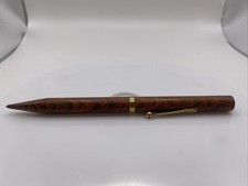 CIRCA 1927 WATERMAN 56 RED RIPPLE MECHANICAL PENCIL WORKING picture