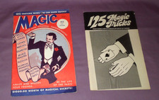 2 VINTAGE HOW-TO-DO MAGIC BOOKS - MAGIC 1972 AND 125 MAGIC TRICKS 1976 picture