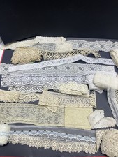Lace Pieces Of Various Sizes And Patterns. picture