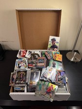 HUGE Mixed Card Lot Sports, TCG, etc - Around 3,000 Cards, 4-Row picture