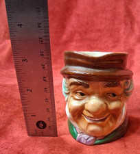 Vintage Pre-WWII 1920s-1930s Hand Painted Porcelain Toby Jug / Character Creamer picture