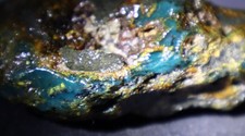Beautiful Natural Dominican Clear Green Blue Amber Rough Specimen 95mm 106g picture