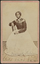 Photo:Auburn NY Harriet Tubman 1868 1869 Portrait Seated Studio Photograph picture
