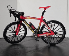 RAMBO Gerald Red & Black Toy Bicycle Model with Kickstand, 1:08 Scale Die-Cast picture