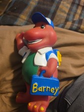1992 Barney The Dinosaur Back to School Bank   picture