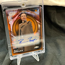 2026 Topps Chrome Star Wars Bail Organa #130 Autograph Benjamin Bratt 13/25 picture