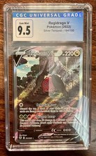 Pokémon Silver Tempest Regidrago V 184/195 Full Art 2022 CGC 9.5 picture