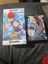 Banpresto My Hero Academia Shoto Todoroki Grandista + Amazing Heroes Figure Lot picture