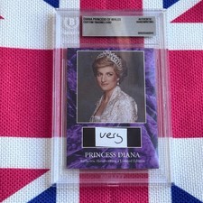 Princess Diana Handwritten Word Cut From a Beckett Autograph Letter Signed picture