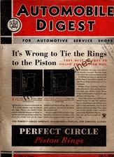 1934 Automobile Digest July - 1934 brake adjustments; Servicing Willys 4, Olds picture