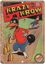 Krazy Krow No 1 Comic Cover Book Vintage 12
